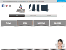 Tablet Screenshot of myccarteles.com.ar